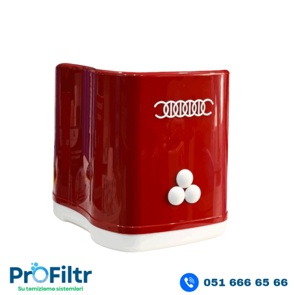 Ravent Cool 6 mərhələli nasoslu RO su filtri – 3.2 galon çən ilə təmiz içməli su